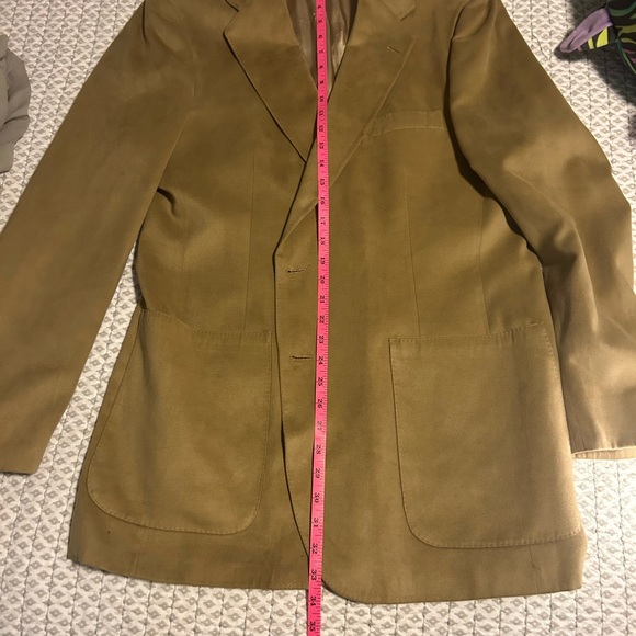 Lanvin Tan Men's Blazer Jacket Vintage - Picture 5 of 16